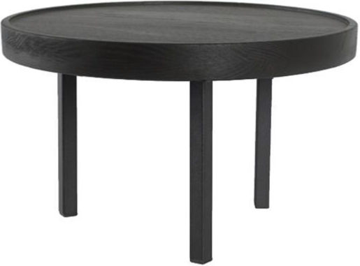 Дървена Бюфетна Основa Riser Ф32.2x19.7см Черен Лак Select Concept Bq803b