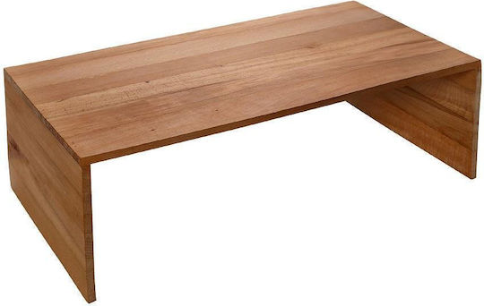 Wooden Beech Rectangular Stand 30x45x15 cm