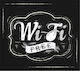 Πινακίδα "wi-fi Free" 25x22