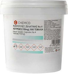 Chemco Κάψουλες Ζελατίνης Νο 4 100mg 1000 Τεμάχια Chemco Κάψουλες Ζελατίνης Νο 4 100mg 1000 Τεμάχια