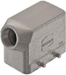 Harting 09300101521 Metallisches Fis-Deckel 10p Pg16 2 Griffe Harting 09300101521 Metallisches Fis-Deckel 10p Pg16 2 Griffe