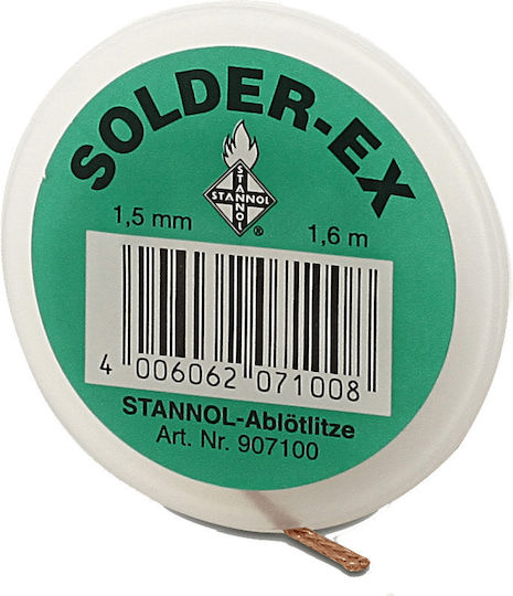 Stannol Wick-907100 Solder-ex Desoldering Wick