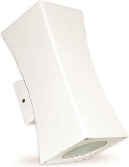 Lightup Double Spot Wall-Mounted Outdoor Lighting Aluminum White 176.g