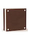 Wall-Mounted Aluminum Single Light Fixture 142 Al Lightup 142.w Brown