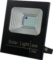 Solar LED Flood Light Sensor 30W 6500K