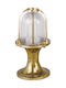 Lampa Post Mic Din Oțel Bronzat E27 Ip54 Lido