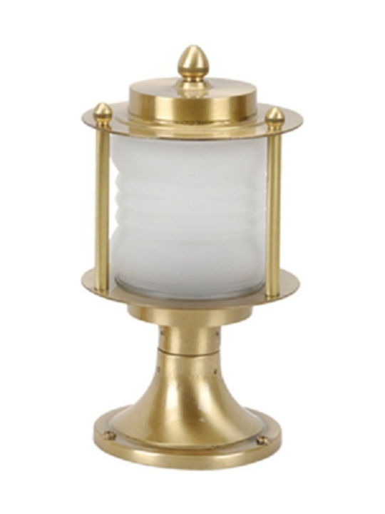 Lampa Post Mic Din Oțel Bronzat H29 E27 Ip54 Lido