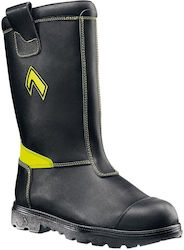 Cizme De Pompieri Fireman Galbene Negre