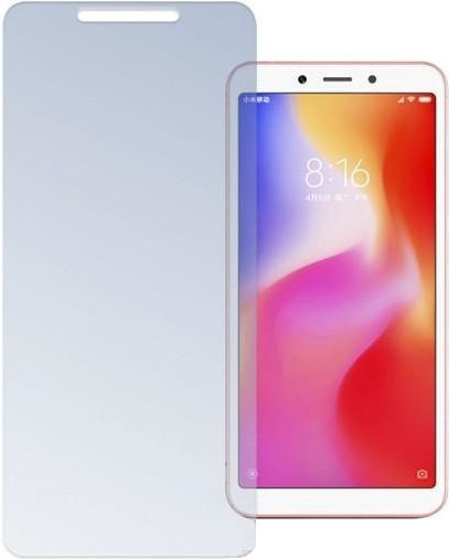 4Smarts Umschlag Rückseite Gehärtetes Glas Transparent (Redmi 6a)