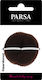 Parsa Donut Buns Hair Brown Small