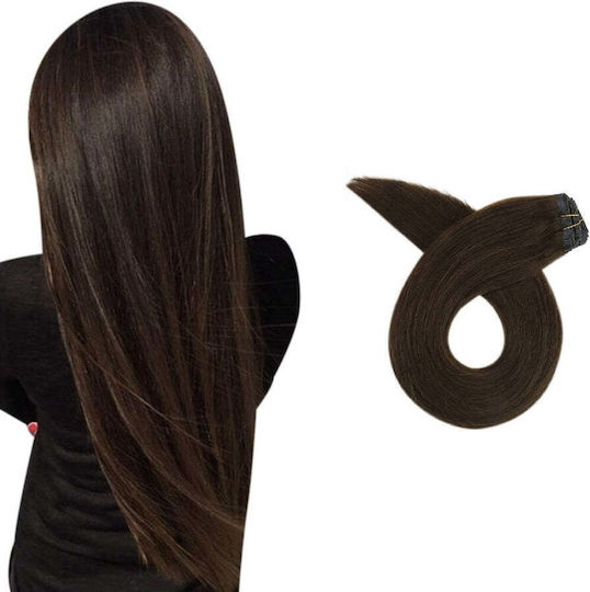 Weft Natural Hair Dark Brown No 2
