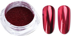 Mirror Effect Nail Powder Mirror 2 Grams Red