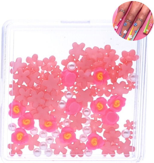 Декорация На Нокти Nail Art Flowers Перли 4