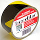Klebeband Für Gefahrenbereiche Gelb-Schwarz 48mm X 33m Interfilm
