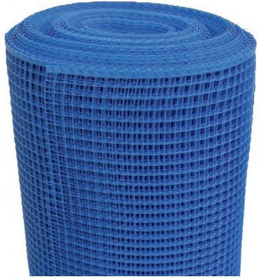 Plastic Balcony Mesh Heavy Duty 1.20 Meter Greek Reinforced Blue