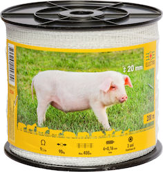Electric Fencing Tape 200m 20mm 9w/m