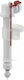 Float Alcaplast Vertical 3/8 003-100-265
