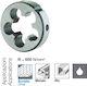 Krino 12085-1/2 Gewindeschneider mit Gewindeschneider 1/2 X 20 Φ38