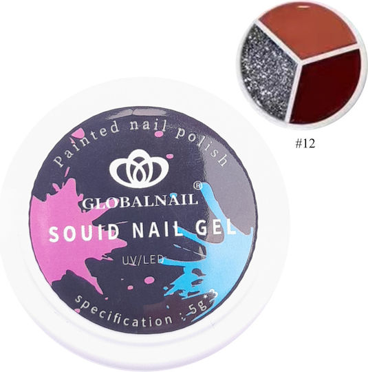 Gel Solid Cream Set 3 In 1 Παλέτα 5g 12