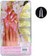 Κασετίνα 500 Nail Tips Stileto New Quality Clear Stileto