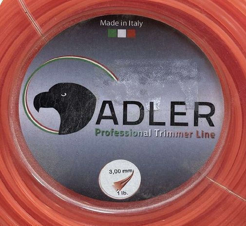 Bürstenschneider Trimmer-Leinen Adler Made In Italy Rolle 9 Meter 4,0 Millimeter
