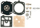 Vergaser-Membran Kit Walbro K22 Hda