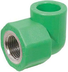 Γωνία Θηλυκή Ppr Interplast Φ20χ1/2"