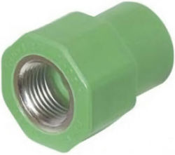 Interplast Ρακόρ Πράσινο Φ32χ1'' Θηλυκό 007-003-385