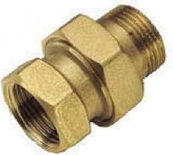 Pipe Niple Fittings Swivel 3pcs Male-Female 1/2