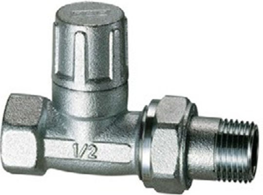 Regulating Valve Straight 1/2 Chrome Copper Pipe Plastic Pipe Far Rubinetterie 1406