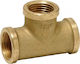 Tee Alamă 3/4" Greutate Mare