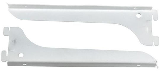 Shelf Rod Arm White 35 Centimeter Angle