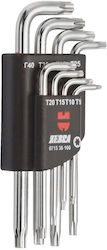 Wurth Σετ Κλειδιά Torx 8τμχ Zebra 071536100