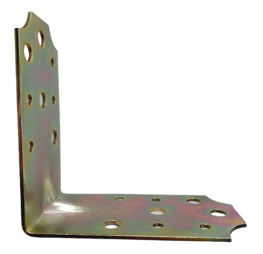 Unghiul De Conectare Galvanizat 100x100x80mm Unghiul De Conectare Galvanizat Iridiu