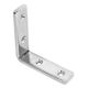 Anschluss-Winkel M8340 61x61 Inox