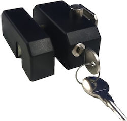 External Aluminum Security Lock Box Panidis P-safe Ka-601 Cylinder Black