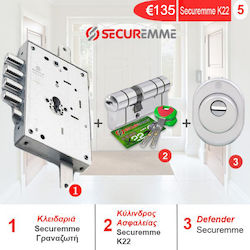 Încuietoare de Securitate Securemme cu Angrenaj...