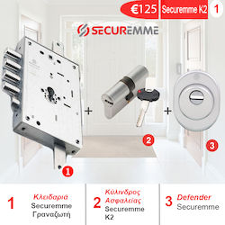 Încuietoare de Securitate Securemme cu Angrenaj...