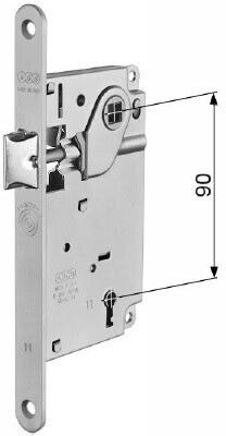 Agb Centro Mesoporta Lock 50x90 Gold
