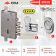Security Lock for Reinforced Door Cisa + Cylind...