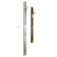 Vertikaler Scharnier Schmal Bronze 600mm A20