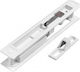 Sliding Aluminum Door Lock White 1012