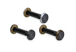 Μάτια Πόρτας Convex 702 110mm Ματ Μαύρο