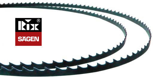 Лентоотрезна Машина за Рязане на Дърво Черна 2250х8х0,65 4 Зъба/Инч Made In Germany