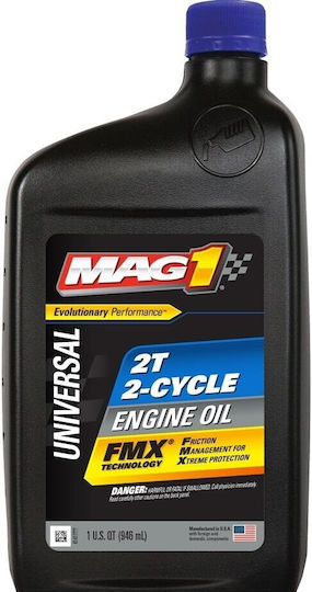 Lubricant for Two-Stroke Gasoline Engines Mag1 2T Jaso Fb 946ml