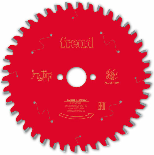 Diamond Cutting Disc for Aluminum Φ150-φ230mm Portable Plunge Saws Freud Φ200mmx2.8x1.8x30z60 Fr14a001h #fr14a001h