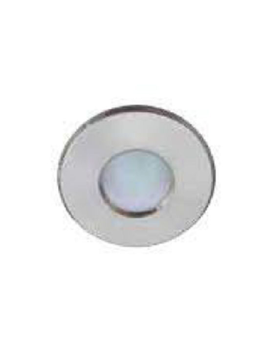 Spot Îngropat Rotund Etanș Nichel Lucios 83mm 11380002