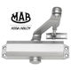 Mab Assa Abloy 50 Mecanism De Închizătoare De Ușă Argintiu Șuștă Mab50