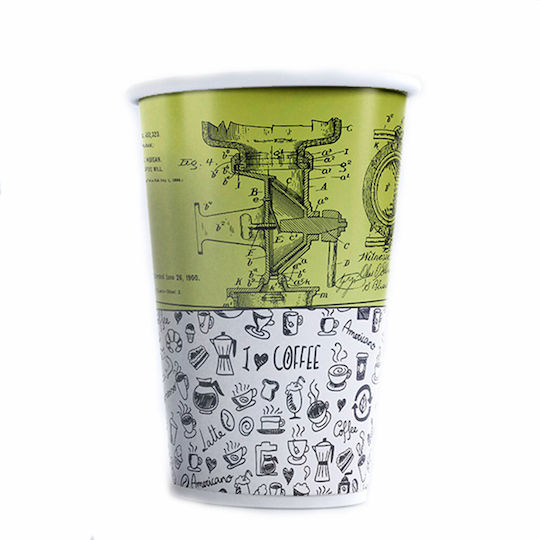 Ποτήρι Μονότοιχο Colorful 16oz 30τμχ