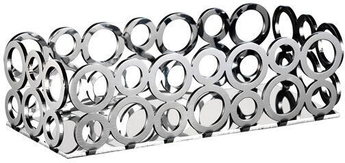 Sugar Stick Case Inox 18/10 Rings Rectangular